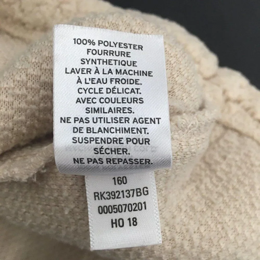 Zella Sherpa Hoodie size 14/16